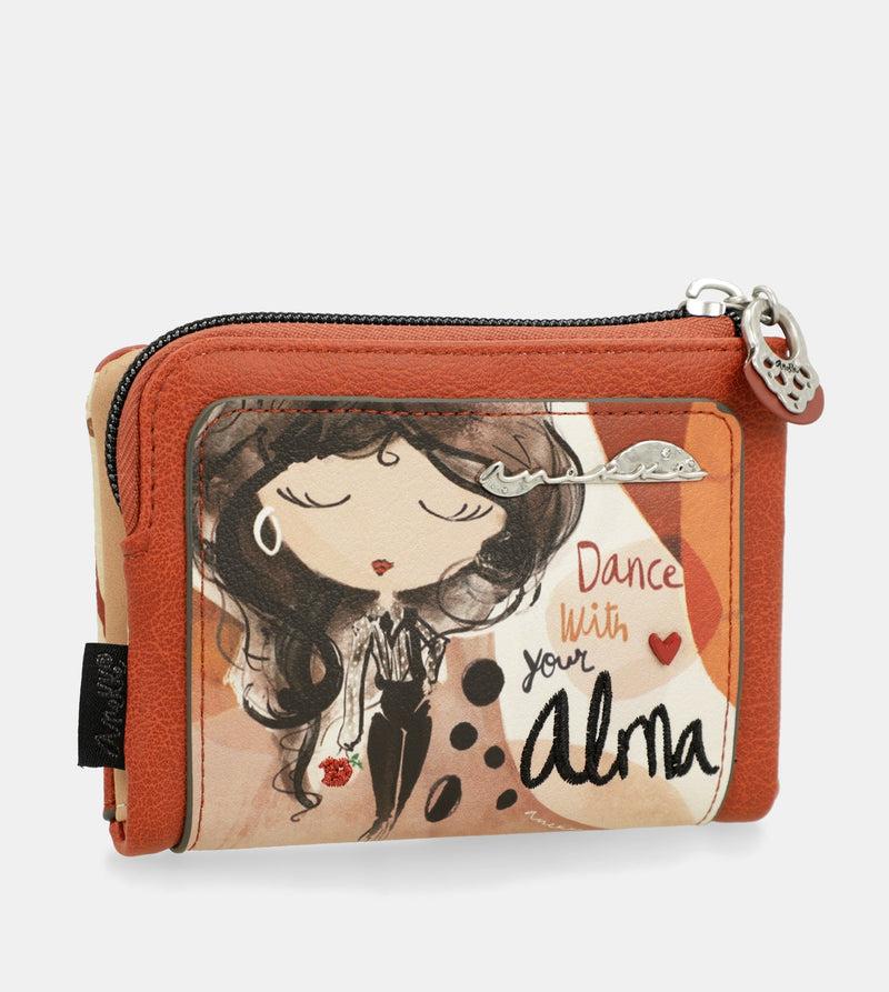 Anekke Small flexible RFID wallet Alma