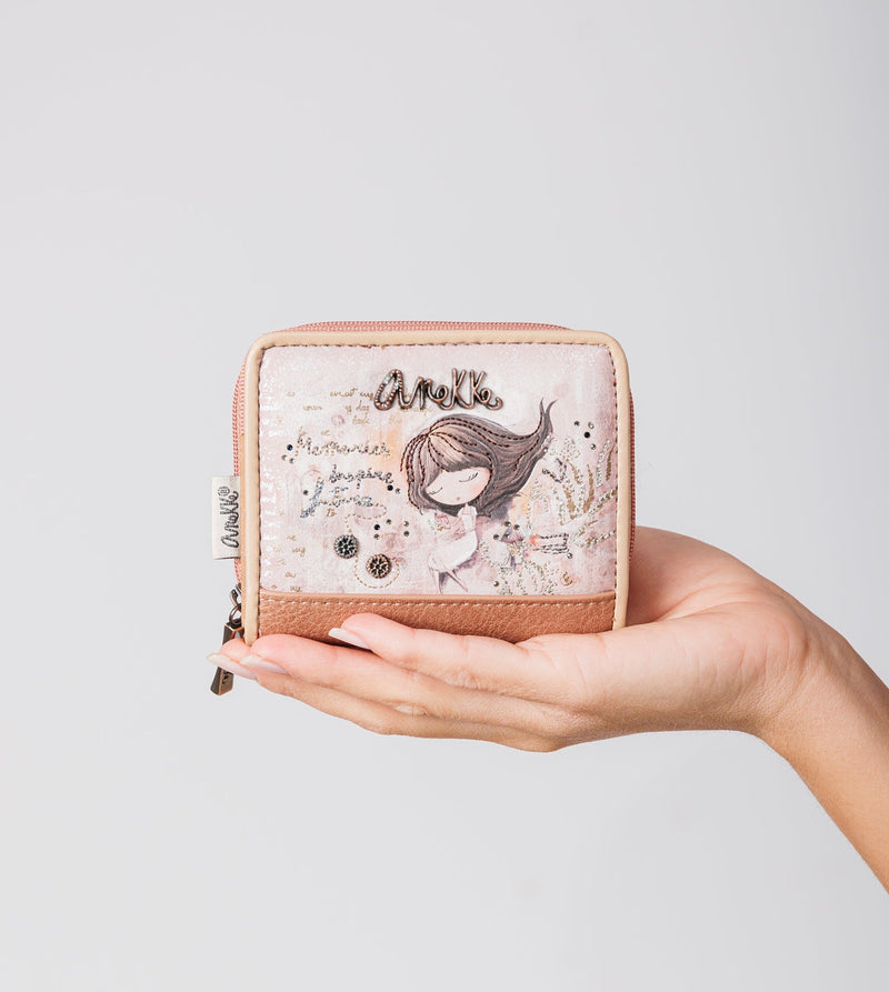 Anekke Small RFID Wallet Memories