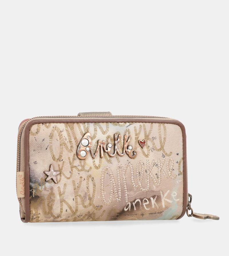 Anekke Stars medium RFID wallet