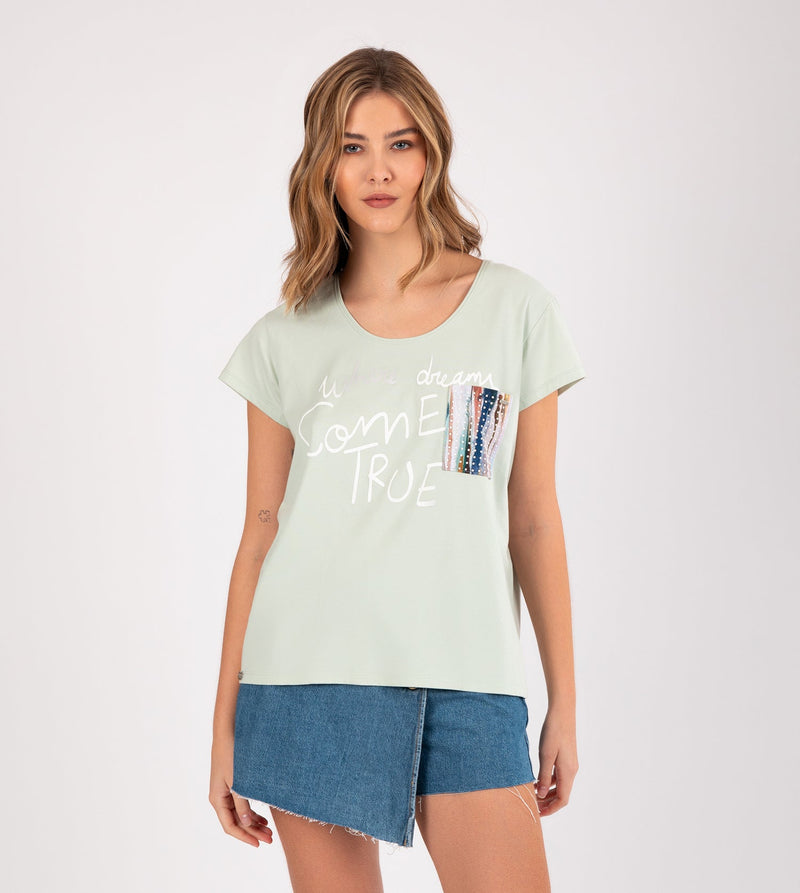 Anekke Studio green T-shirt