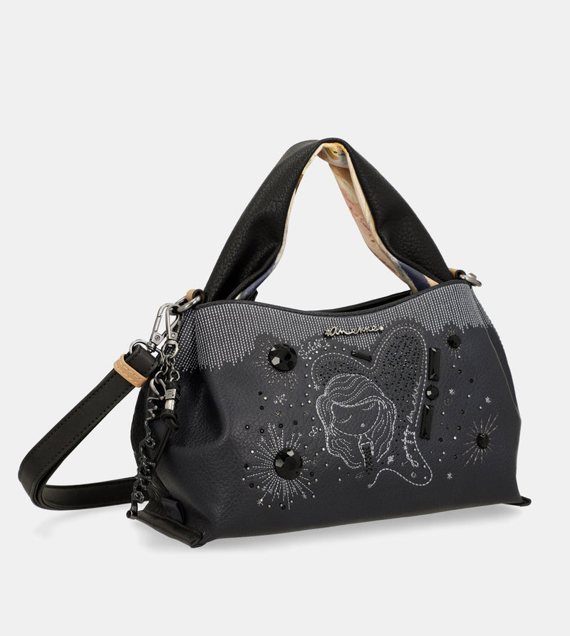 Anekke Studio navy blue 2-handle bag