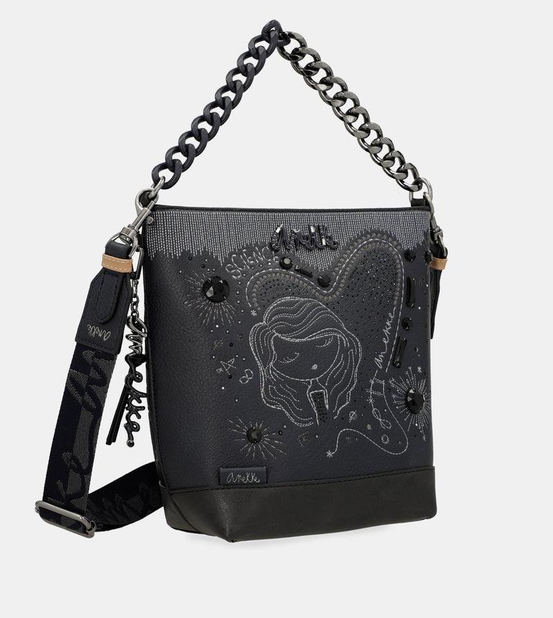 Anekke Studio Navy Blue Medium Crossbody Bag