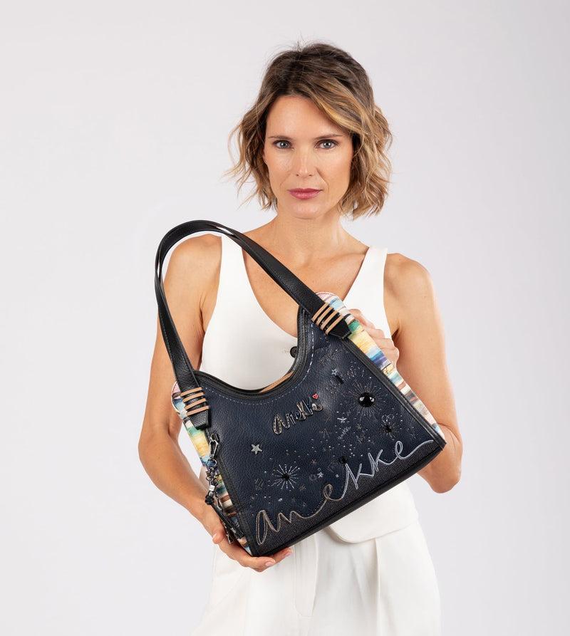 Anekke Studio Navy Blue Shoulder Bag