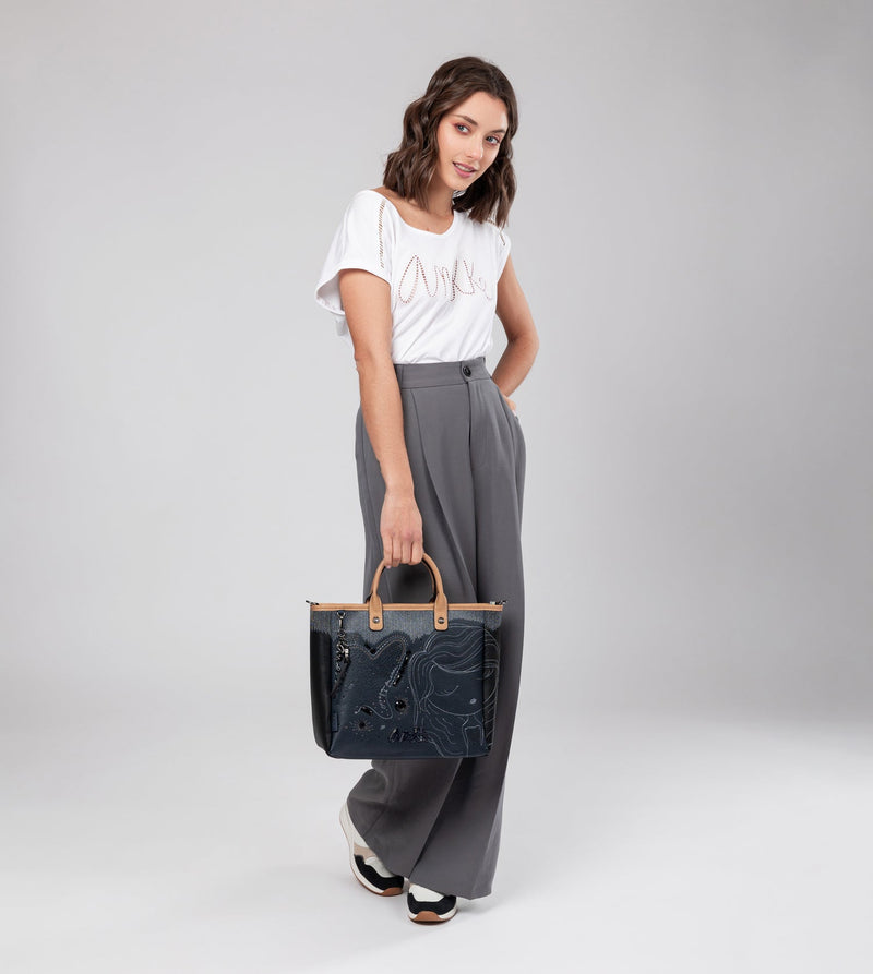 Anekke Studio Navy Blue Tote
