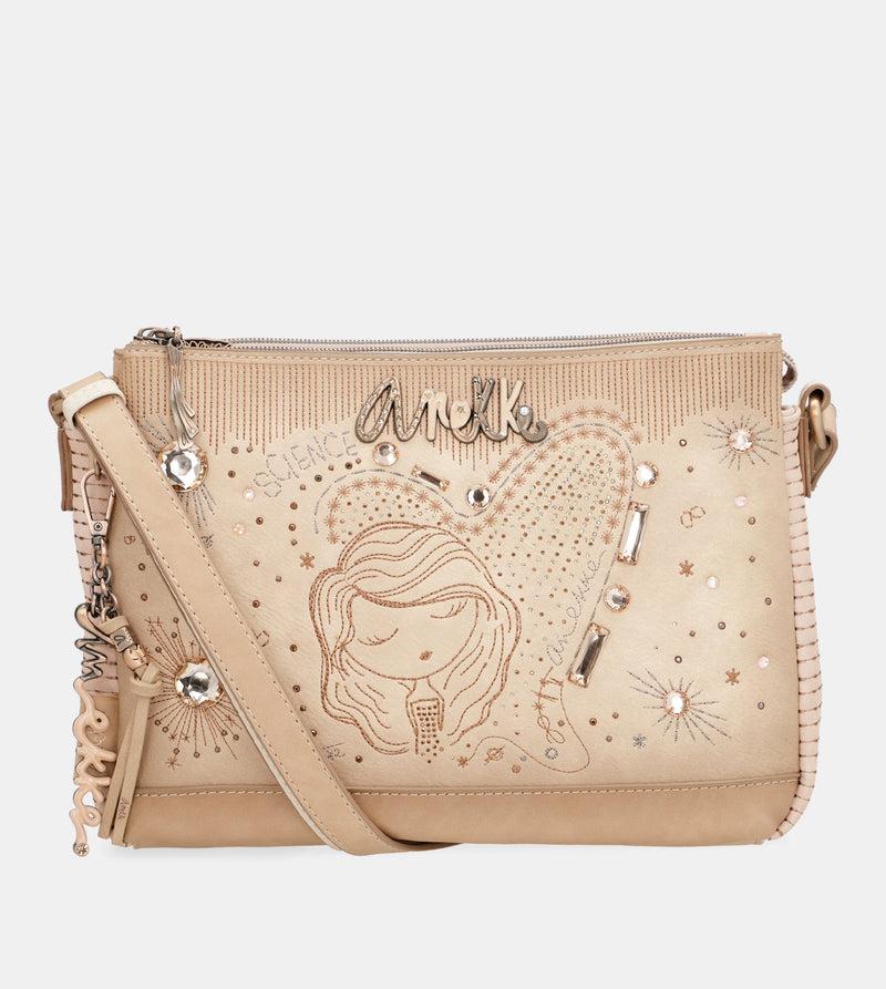 Anekke Studio Nude 3-compartment Crossbody Bag