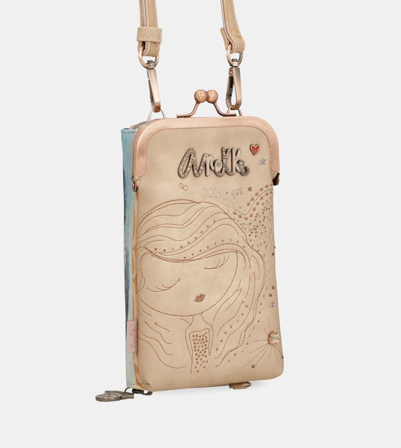 Anekke Studio nude 3-in-1 wallet bag