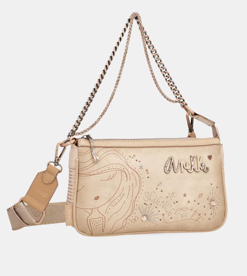 Anekke Studio nude baguette bag