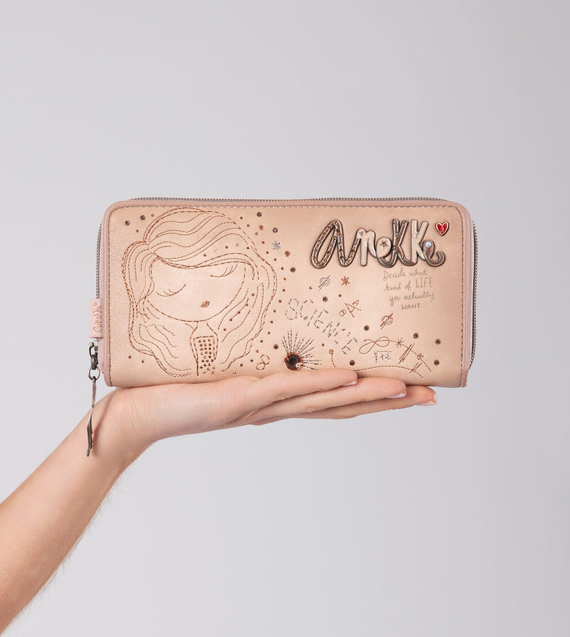 Anekke Studio Nude Extra-large RFID Wallet
