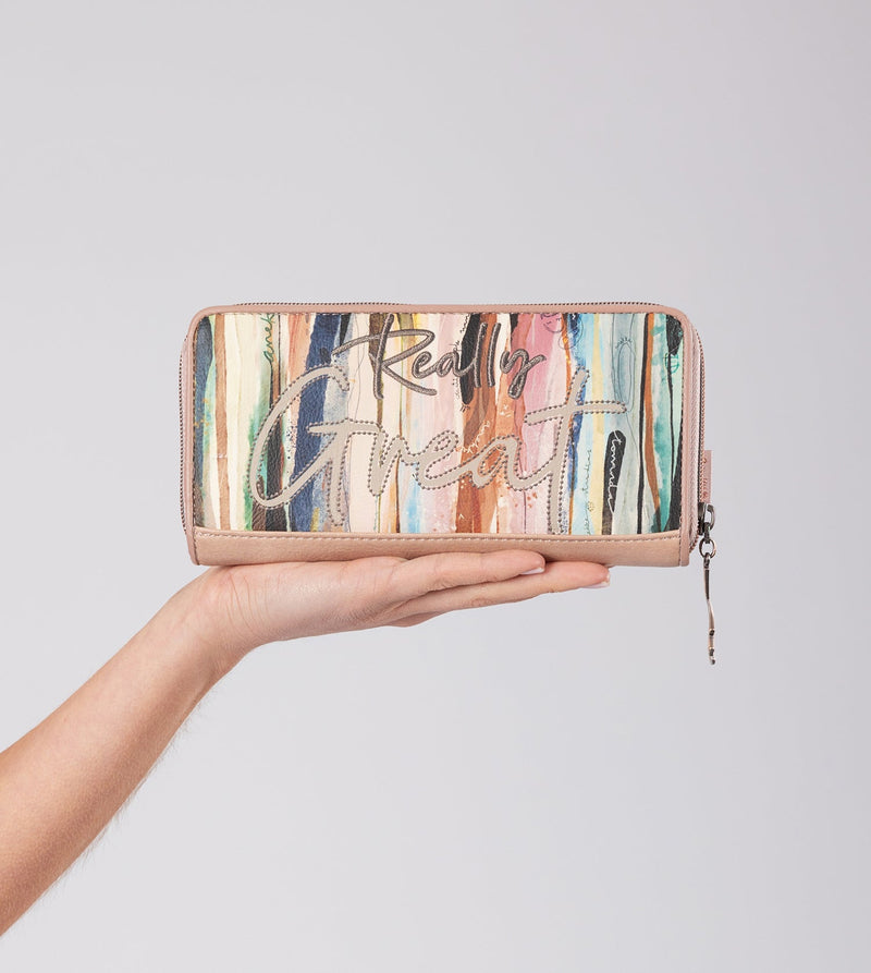 Anekke Studio Nude Extra-large RFID Wallet