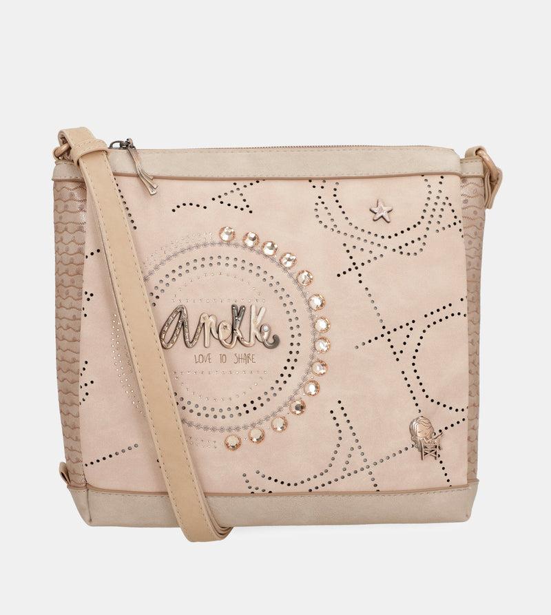 Anekke Studio Nude Square Crossbody Bag