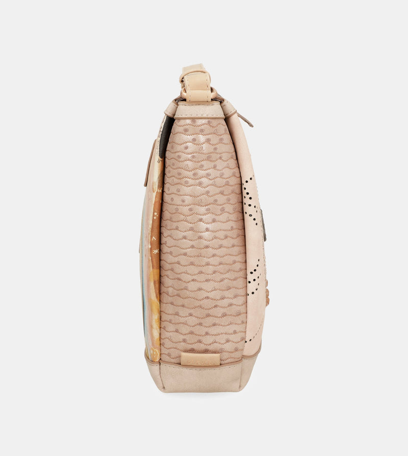 Anekke Studio Nude Square Crossbody Bag