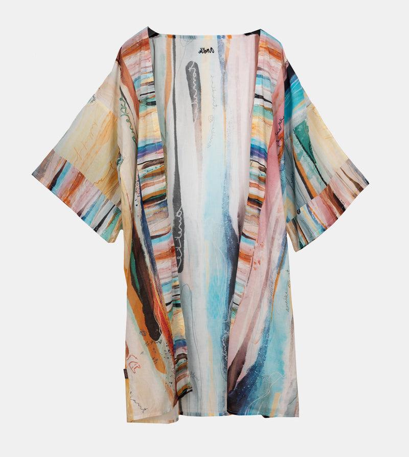 Anekke Studio Printed Long Kimono