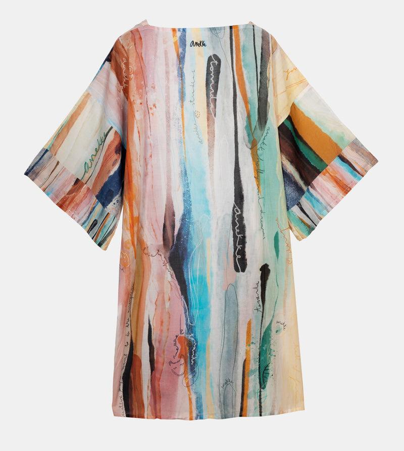 Anekke Studio Printed Long Kimono