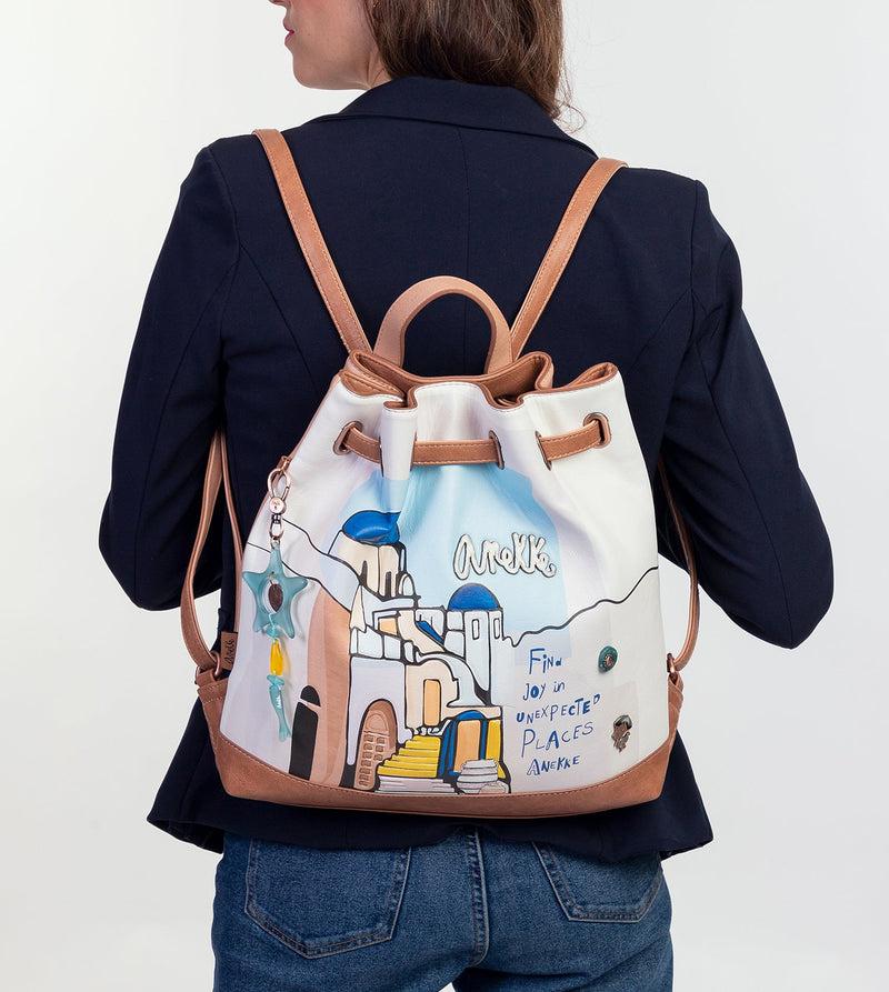 Anekke Sunrise Bomber Style Backpack