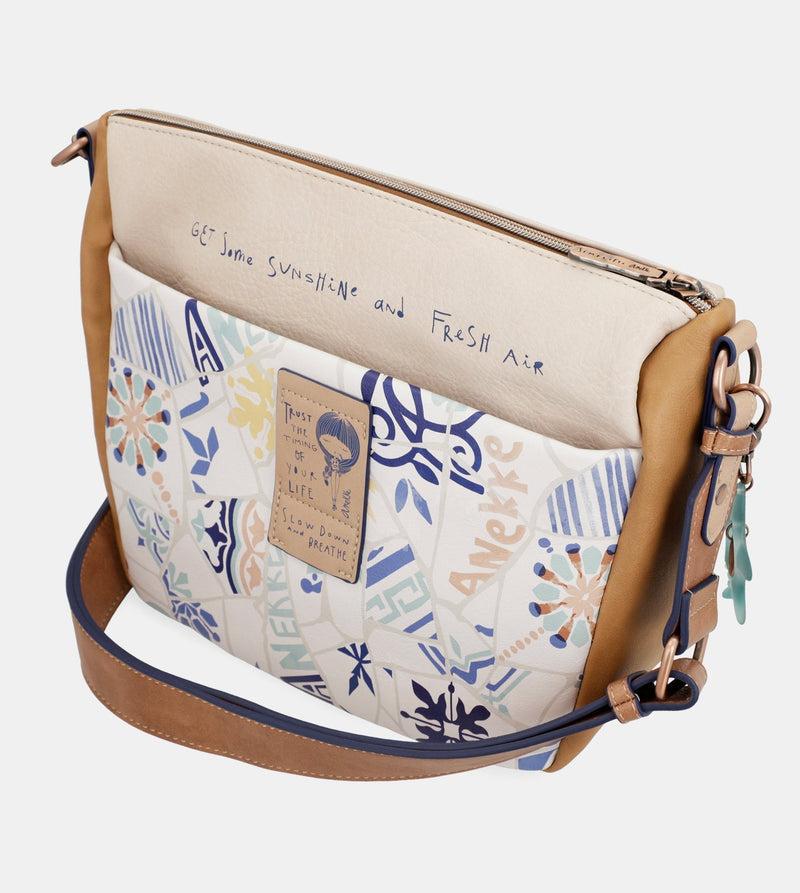 Anekke Sunrise Tile Print Shoulder Bag Anekke