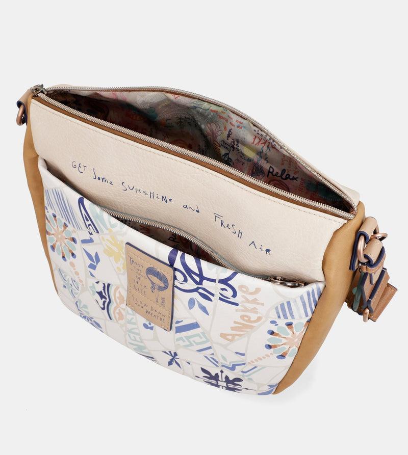 Anekke Sunrise Tile Print Shoulder Bag Anekke