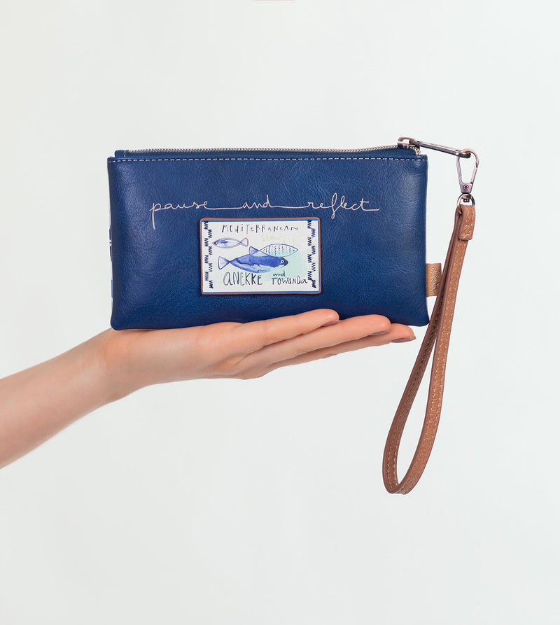 Anekke Sunrise Wallet Purse With Hand Strap