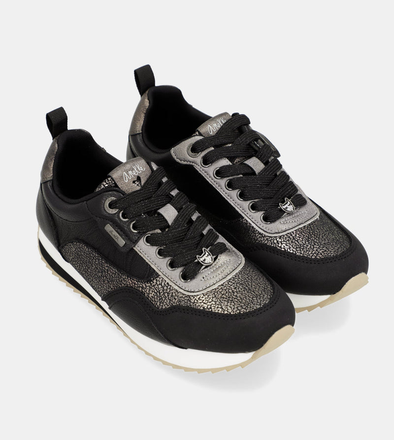 Anekke Travel Black Sneakers