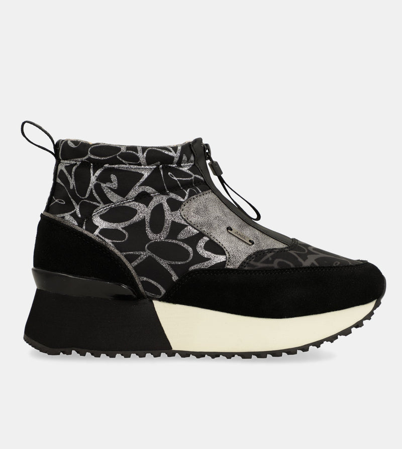 Anekke Trendy black sporty ankle boot