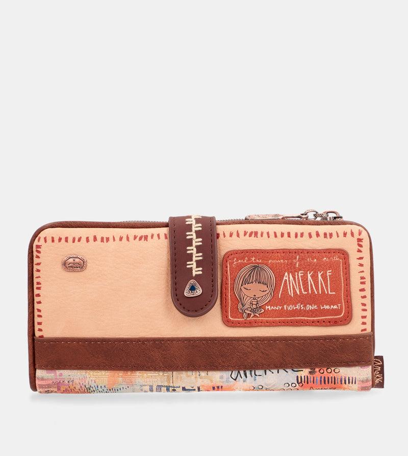 Anekke Tribe Large Flexible RFID Wallet