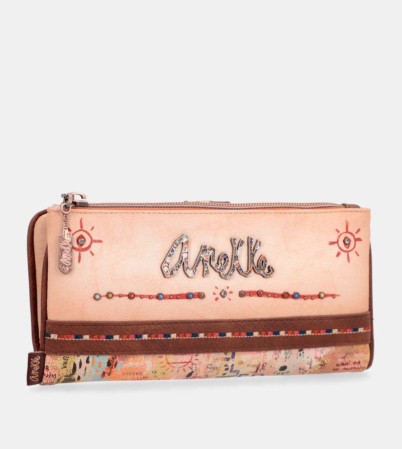 Anekke Tribe large flexible RFID wallet