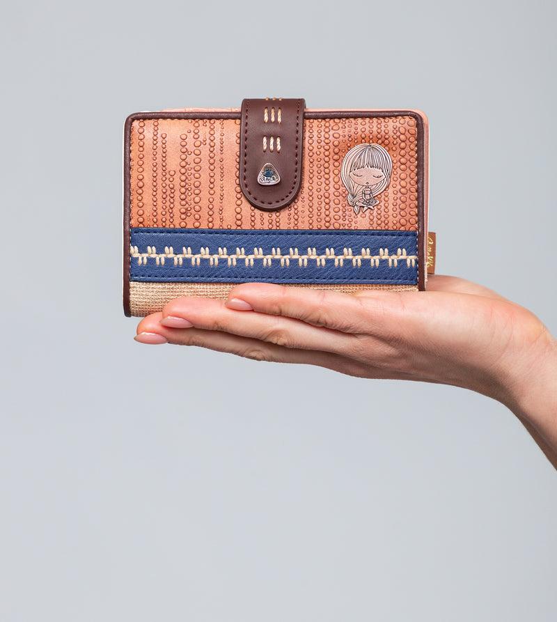 Anekke Tribe Medium Ethnic Print RFID Wallet
