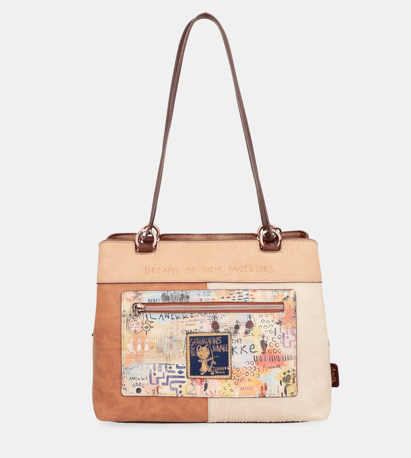 Anekke Tribe Tote Bag With 3 Compartments