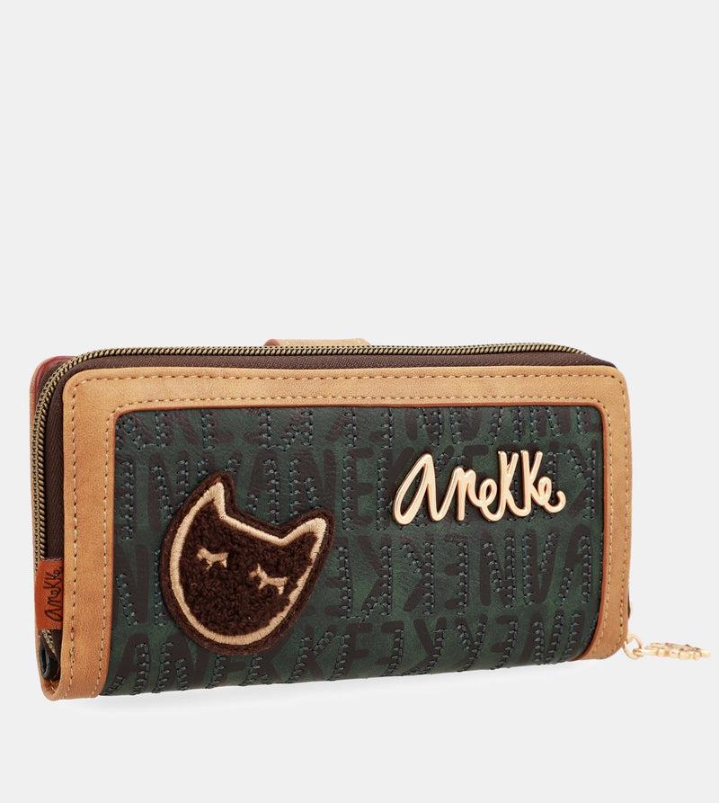 Anekke Urban green large wallet