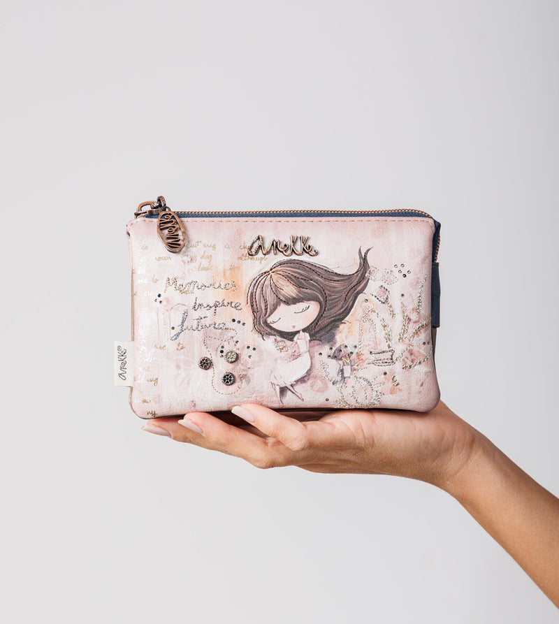 Anekke Wallet With 3 Compartments Memories
