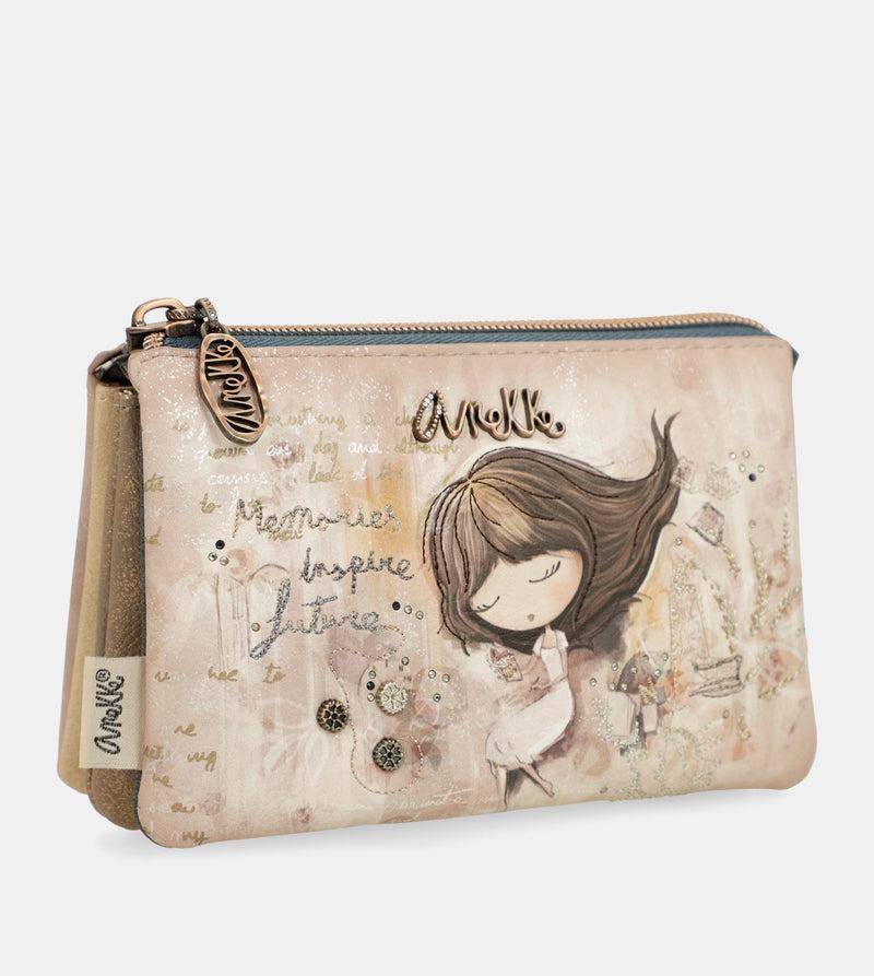 Anekke Wallet with 3 compartments Memories