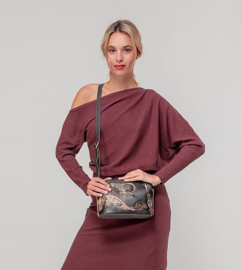 Anekke Wings 3-compartment Crossbody Bag