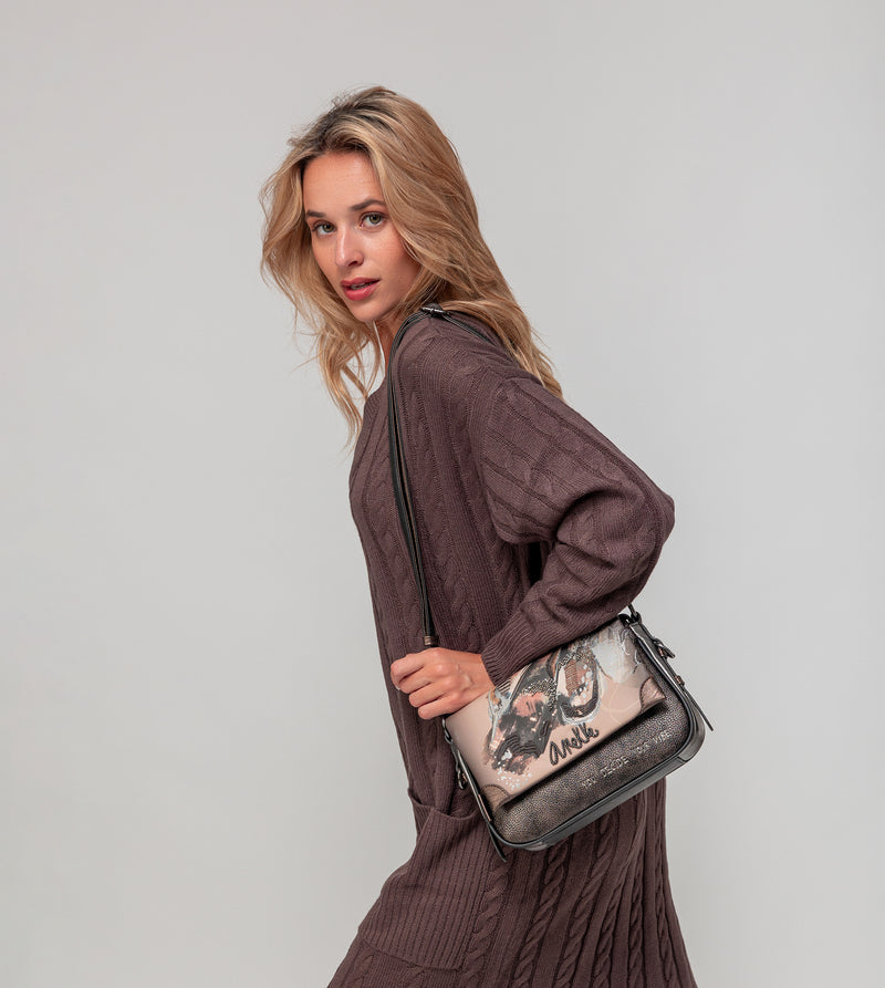 Anekke Wings Crossbody Bag With Flap