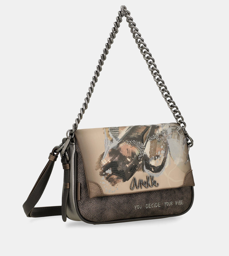 Anekke Wings crossbody bag with flap