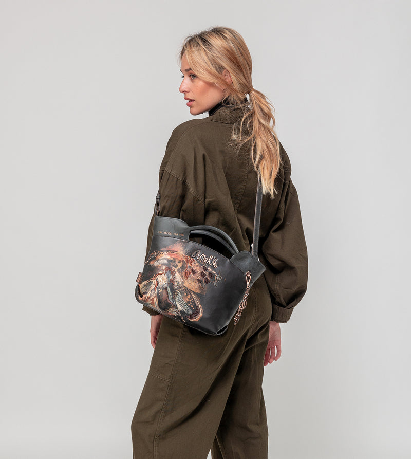 Anekke Wings Short Handles Crossbody Bag