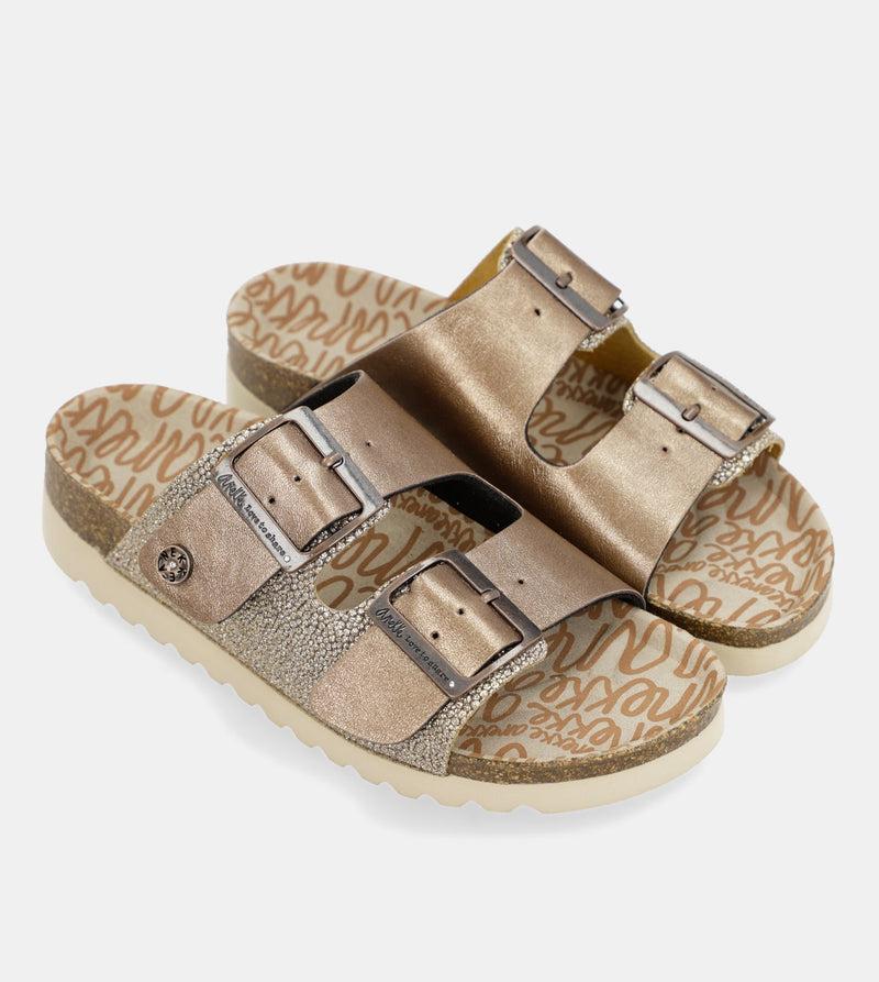 Anekke Women's Bronze Bio Sandals