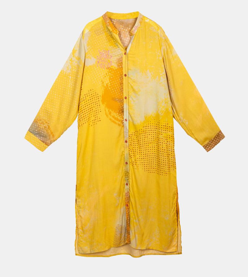 Anekke Yellow Shirt Dress