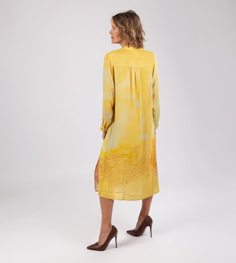 Anekke Yellow Shirt Dress