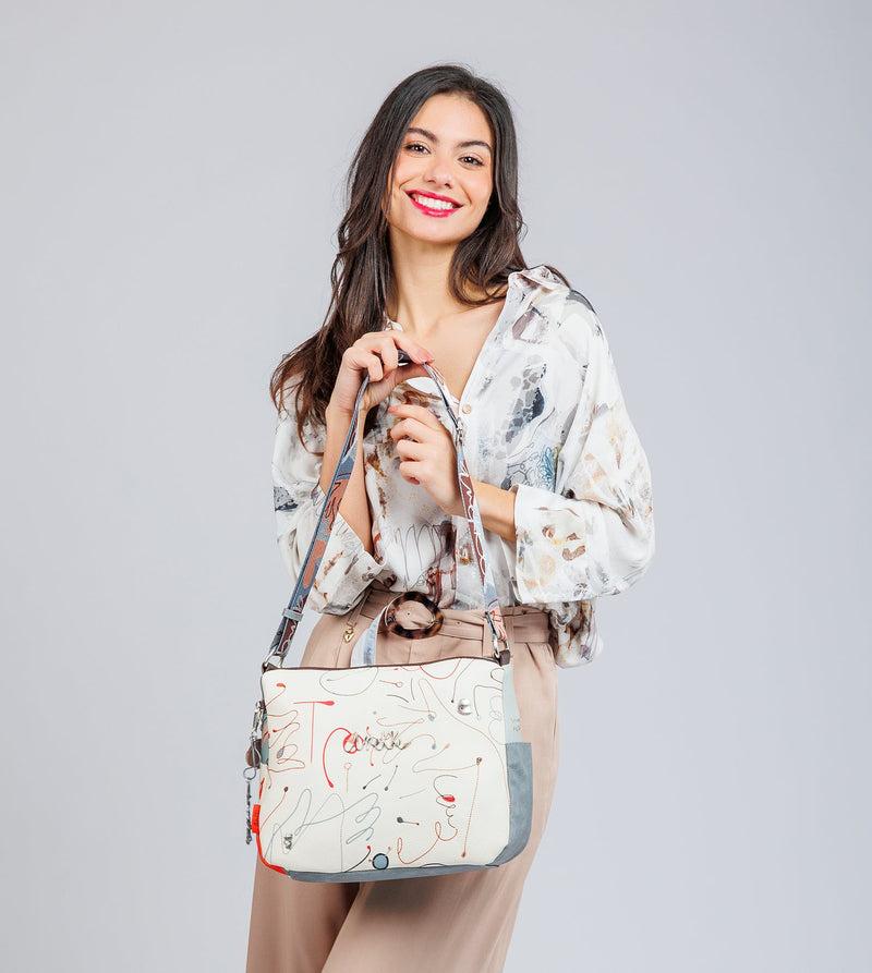 Anekke Zipper Crossbody Bag Alma