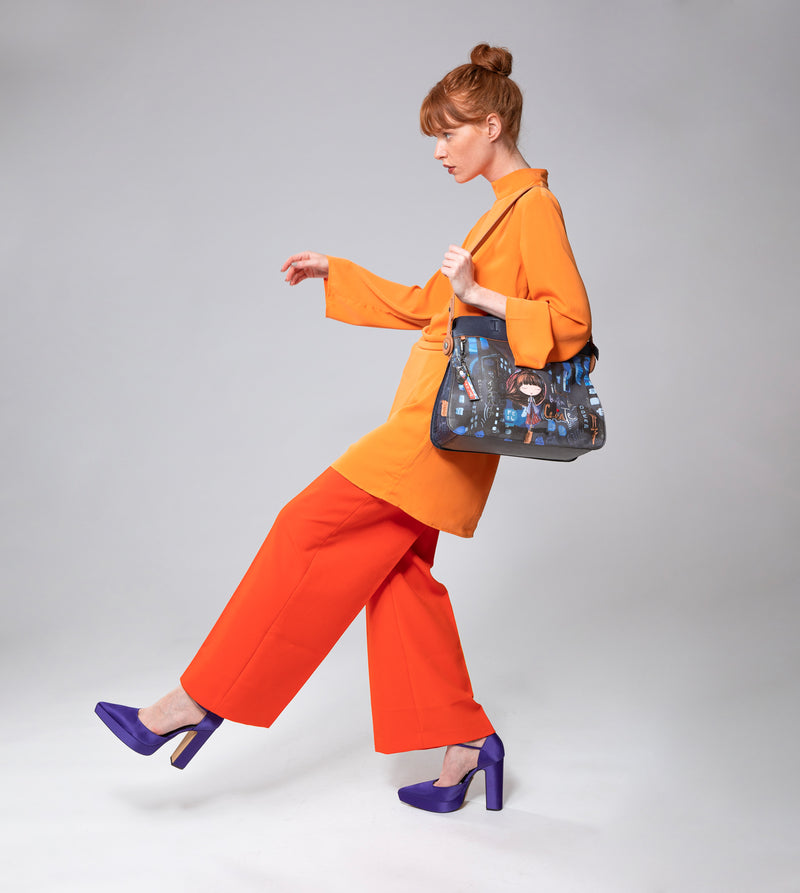 Anekke Contemporary 2 Handle Shoulder Bag Contemporary