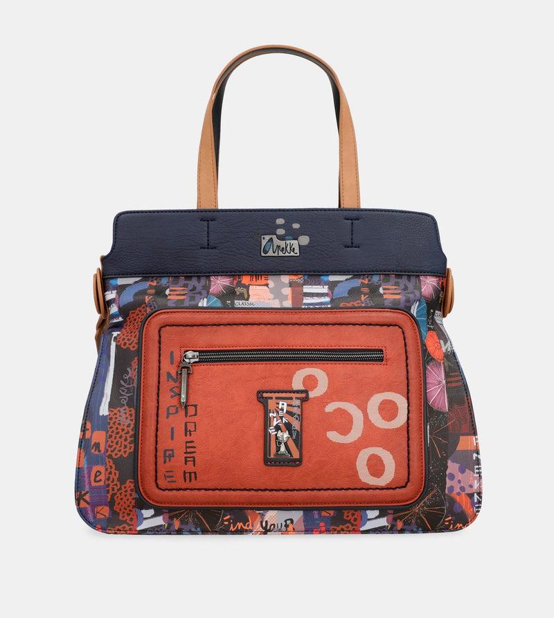 Anekke Contemporary 2 Handle Shoulder Bag Contemporary