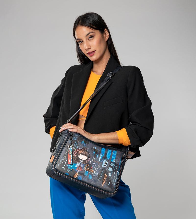 Anekke Contemporary Shoulder Bag With Shoulder Strap