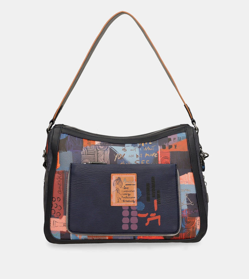 Anekke Contemporary Shoulder Bag With Shoulder Strap