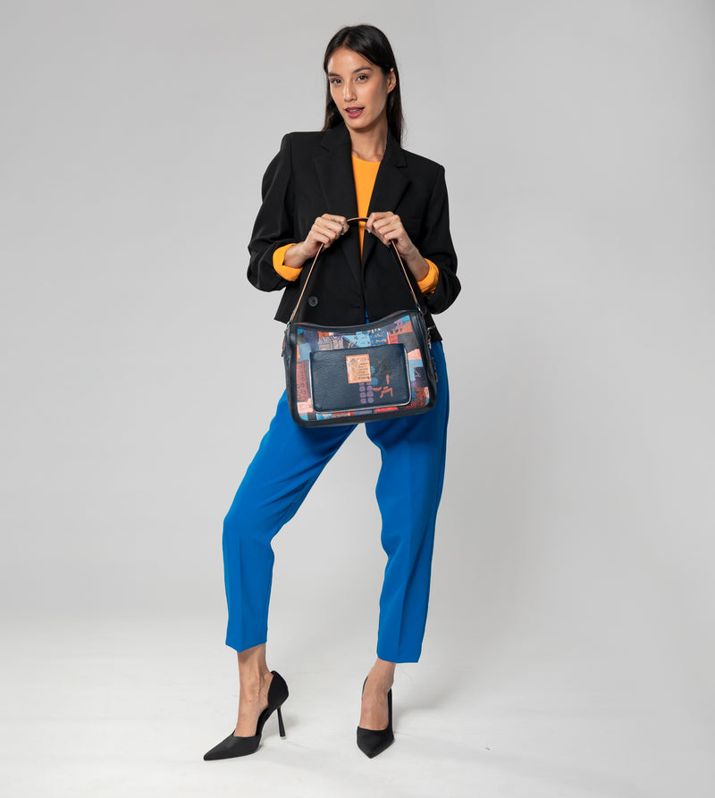 Anekke Contemporary Shoulder Bag With Shoulder Strap