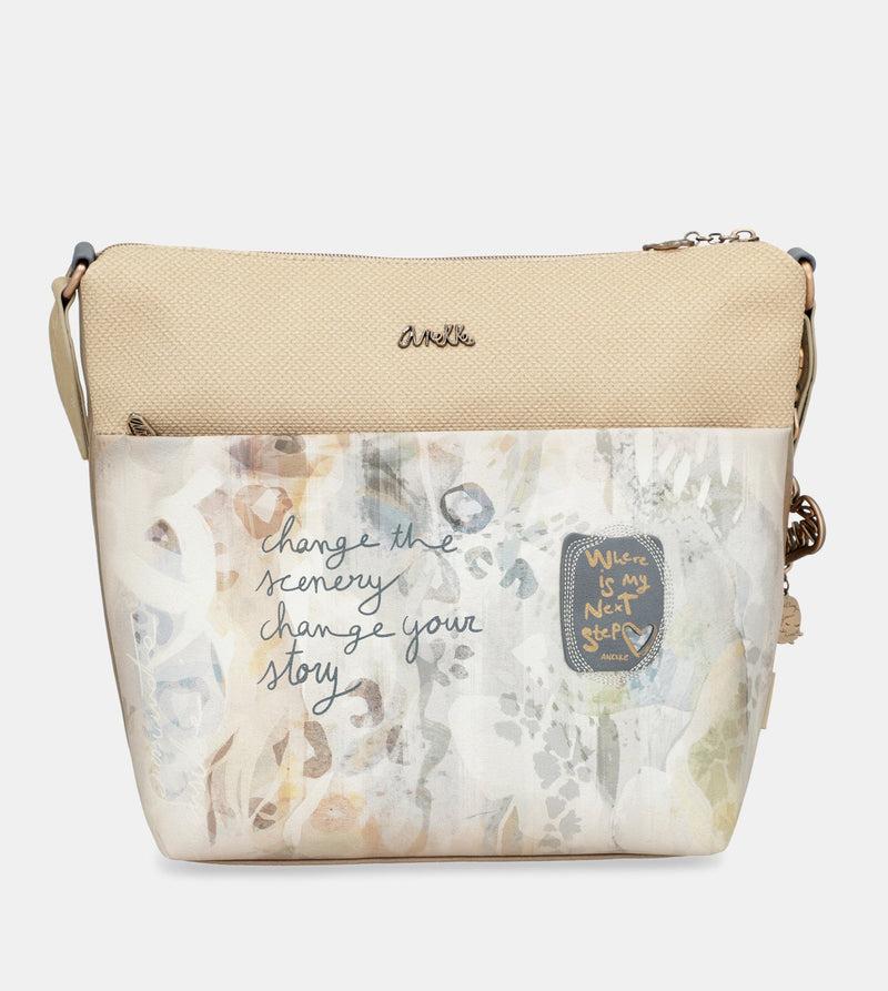 Anekke Large Crossbody Bag With Front Pocket Memories