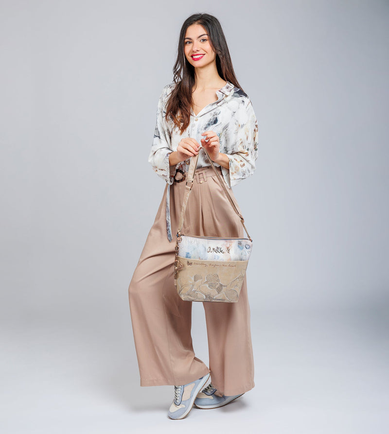 Anekke Large Crossbody Bag With Front Pocket Memories