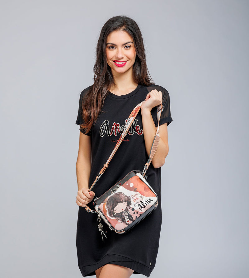 Anekke Medium Crossbody Bag With 3 Compartments Alma