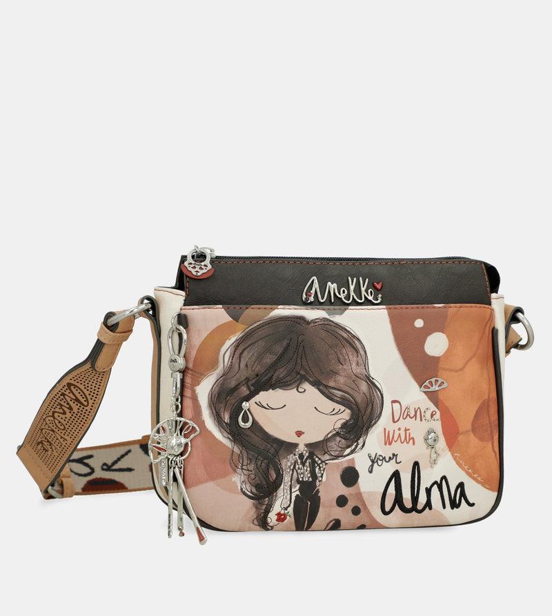 Anekke Medium crossbody bag with 3 compartments Alma