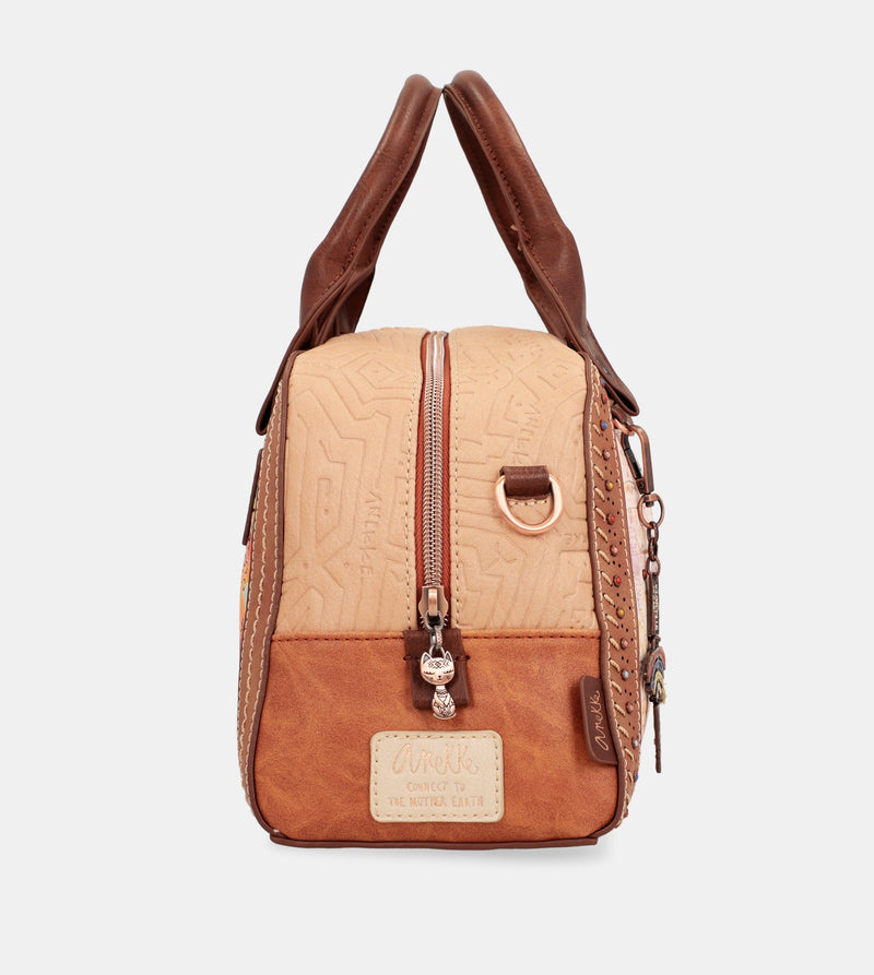 Anekke Menire Double Handle Bag With Shoulder Strap