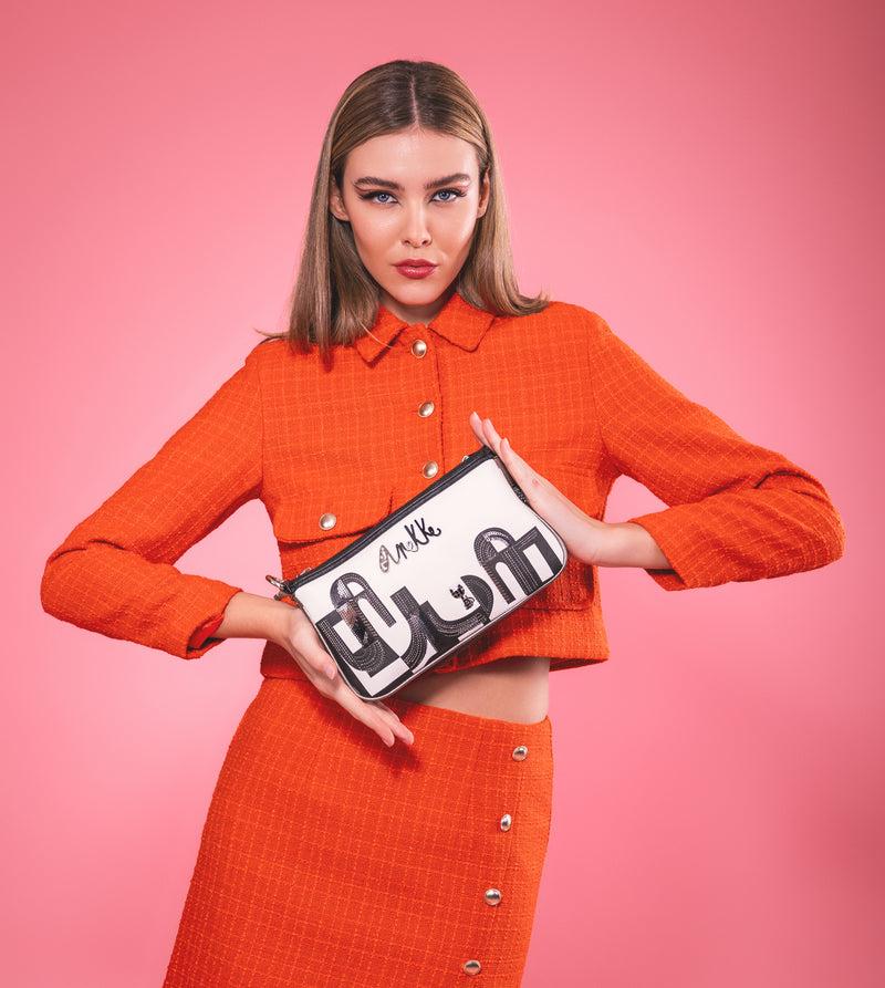 Anekke Nature Sixties Metal Baguette With Metal Handle