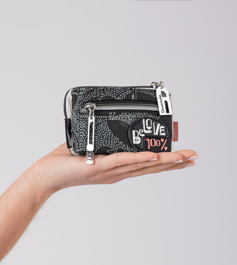 Anekke Nature Sixties Triple-compartment Coin Purse